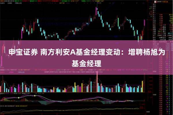 申宝证券 南方利安A基金经理变动：增聘杨旭为基金经理