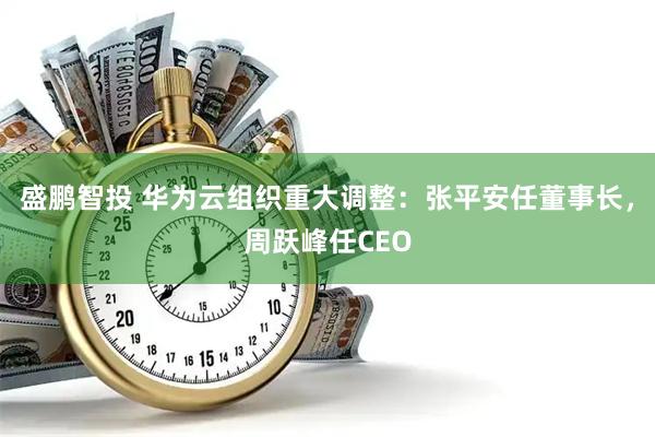 盛鹏智投 华为云组织重大调整：张平安任董事长，周跃峰任CEO